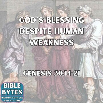 Thumbnail for God’s Blessing Despite Human Weakness