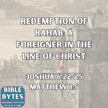 Thumbnail for Redemption of Rahab: A Foreigner in the Line of Christ