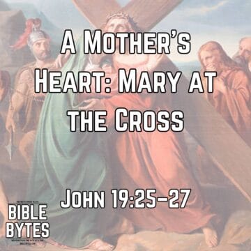 Thumbnail for A Mother’s Heart: Mary at the Cross