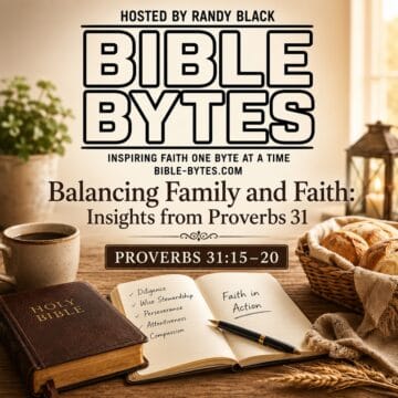 Thumbnail for Balancing Family and Faith: Insights from Proverbs 31