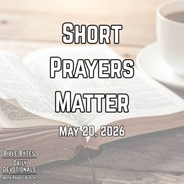 Thumbnail for Short Prayers Matter