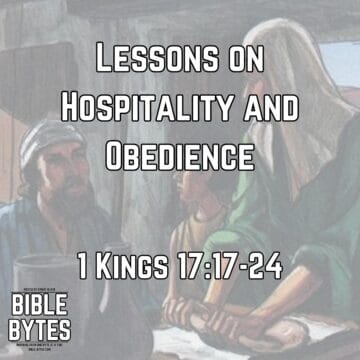 Thumbnail for Lessons on Hospitality and Obedience