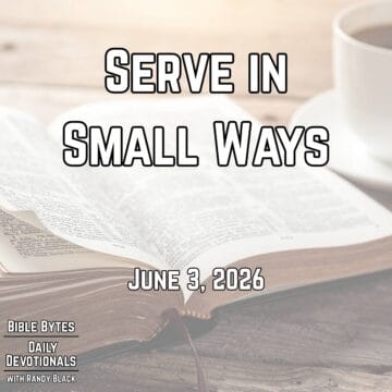 Thumbnail for Serve in Small Ways